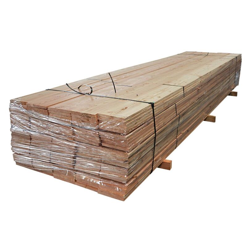 Slezský modřín hoblované prkno A/B 19x200x4000