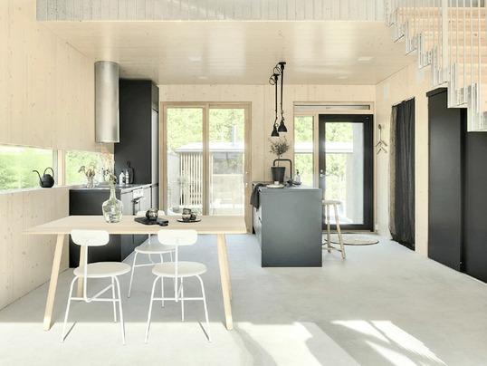 Uviwax jako ochrana proti žloutnutí smrkového a modřínového dřeva v interiéru