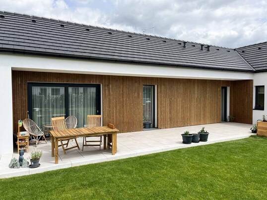 Fasády REAL FACADE ze dřeviny Thermowood borovice