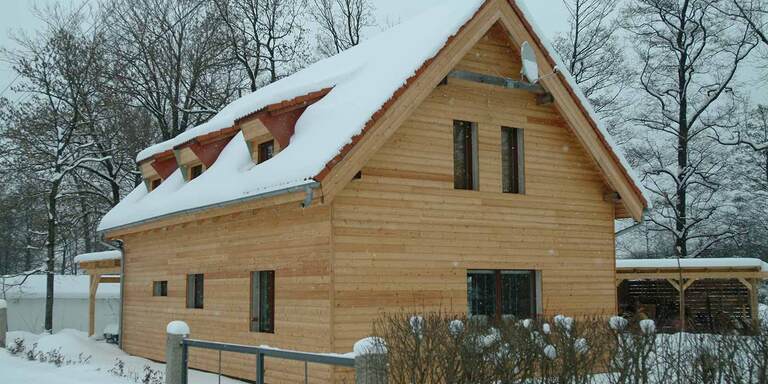 Fasády REAL FACADE ze dřeviny Slezský modřín