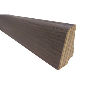 Lišta dub/dýha, Grafit, 19x40x2400