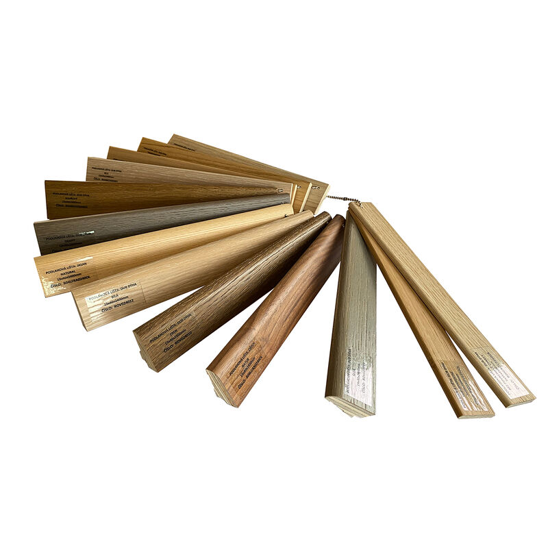 Vzorkovník podlahových lišt dýha/masiv