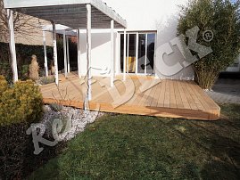 REAL DECK Garapa 22 x 145 mm hladká, ponecháno přírodní