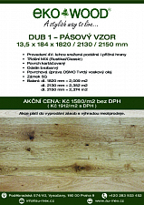 Dub 1-pásový vzor za akční cenu!