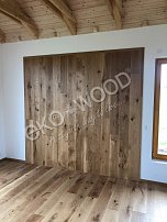 EKOWOOD Dub Rustikal 1 pás 13,5 x 192 mm Osmo olej odstín bezbarvý matný, podélné i příčné hrany 4V, povrch kartáčovaný