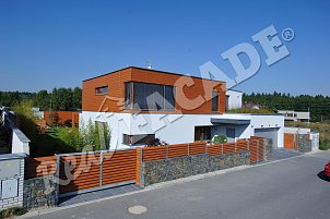 REAL FACADE Severský smrk Chalet 21 x 171 mm ošetřeno OSMO Ochranná olejová lazura č.728 cedr