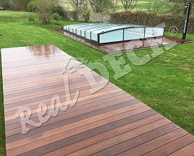 REAL DECK Ipe 21 x 145 mm povrch hladký ponecháno přírodní