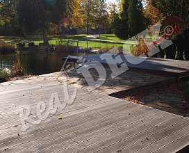 Terasa REAL DECK Massaranduba  25 x 145 mm jemná drážka ponecháno přírodní