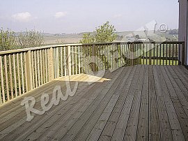 REAL DECK  BOROVICE impreg. Wolmanit jemná drážka 26 x 146 mm ponecháno přírodní