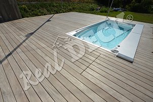 REAL DECK Garapa 22 x 140 mm povrch hladký ponecháno přírodní