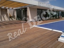 Terasa REAL DECK Ipe  21 x 145 mm, ponecháno přírodní