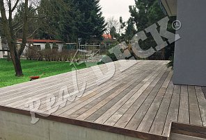 REAL DECK Ipe 21 x 145 mm povrch hladký ponecháno přírodní