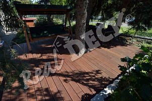 Terasa REAL DECK Massaranduba  25 x 145 mm jemná drážka ponecháno přírodní