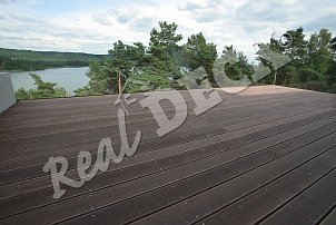 Terasa REAL DECK Massaranduba  25 x 145 mm jemná drážka ponecháno přírodní