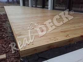 Terasa REAL DECK Modřín sibiřský  28 x 120 mm, ponecháno přírodní