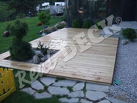 Terasa REAL DECK Modřín sibiřský  28 x 120 mm, ponecháno přírodní