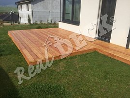 Terasa REAL DECK Modřín slezský  24 x 136 mm, ponecháno přírodní