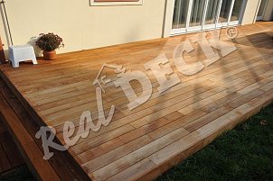 REAL DECK Teak javský  20 x 120 mm povrch hladký ponecháno přírodní