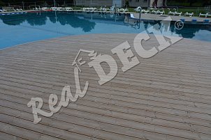 REAL DECK THERMO  BOROVICE 26 x 140 mm jemná drážka  ponecháno přírodní