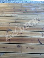 REAL DECK THERMO  BOROVICE 26 x 140 mm jemná drážka  ponecháno přírodní