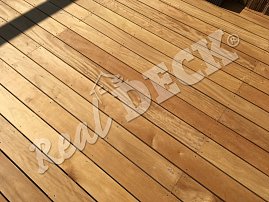 Terasa REAL DECK Garapa 22 x 140 mm, povrch hladký, ponecháno přírodní