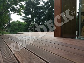 Terasa REAL DECK Massaranduba  25 x 145 mm, jemná drážka, ponecháno přírodní