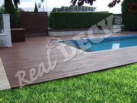 Terasa REAL DECK Ipe 21 x 145 mm, PÚ OSMO Terasový olej 006