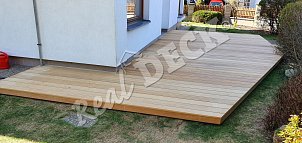 REAL DECK Garapa 22x145mm hladké, ponecháno přírodní