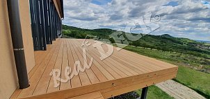 REAL DECK Garapa 22x145mm hladké, ponecháno přírodní