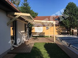 Terasa REAL DECK Massaranduba 25 x 145 mm, jemná drážka, ponecháno přírodní