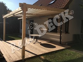 Terasa REAL DECK Massaranduba 25 x 145 mm, jemná drážka, ponecháno přírodní