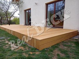 REAL DECK Garapa 22x145mm hladké, ponecháno přírodní