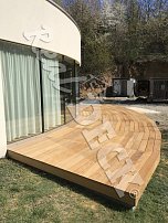 REAL DECK Garapa 22x145mm hladké, ponecháno přírodní