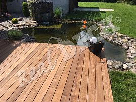 Terasa REAL DECK Ipe  21 x 145 mm hladká, ponecháno přírodní