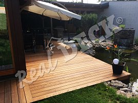 Terasa REAL DECK Ipe  21 x 145 mm hladká, ponecháno přírodní