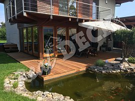 Terasa REAL DECK Ipe  21 x 145 mm hladká, ponecháno přírodní