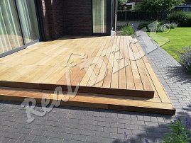 Terasa REAL DECK Ipe 21 x 145 mm hladká, ponecháno přírodní