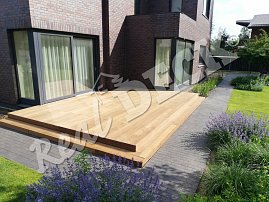 Terasa REAL DECK Ipe 21 x 145 mm hladká, ponecháno přírodní