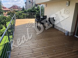 REAL DECK THERMO BOROVICE Clip 26 x 117 mm hrubá drážka, neviditelné připojení, ponecháno přírodní