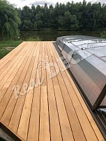 REAL DECK Garapa 22x140mm hladké, ponecháno přírodní