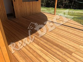 REAL DECK Západní červený cedr 40x140 mm, ponecháno přírodní