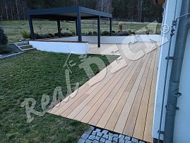 REAL DECK Garapa 22x145mm hladké, ponecháno přírodní