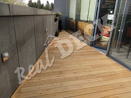 Teasa REAL DECK Modřín sibiřský  27 x 145 mm, ponecháno přírodní