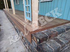 REAL DECK THERMO BOROVICE 26 x 140 mm hladká, ponecháno přírodní