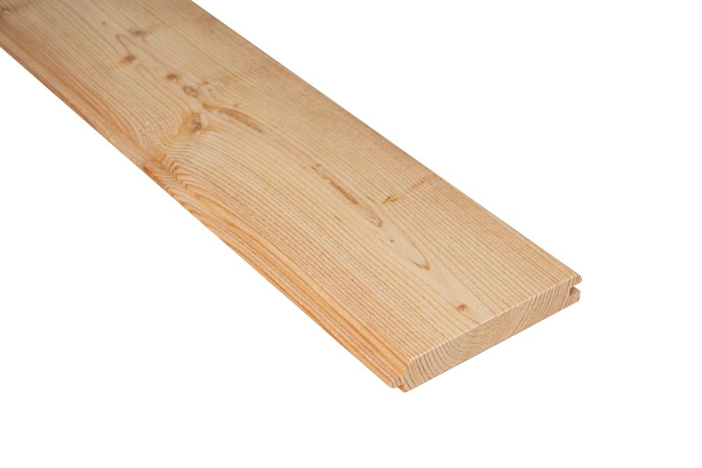 Fasádové prkno – Slezský modřín Klasika, 19×121 mm